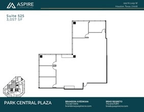1111 N Loop W, Houston, TX for lease Floor Plan- Image 1 of 2