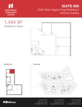 2500 W Higgins Rd, Hoffman Estates, IL à louer Plan d’étage- Image 1 de 1