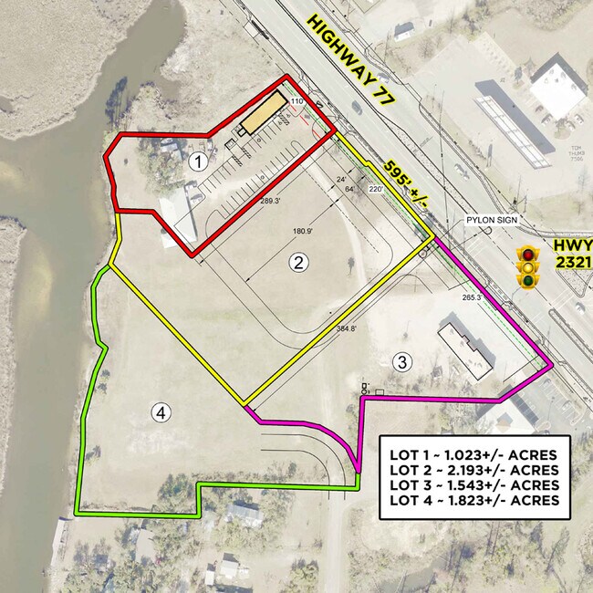 Plus de détails pour 7501 Highway 77, Southport, FL - Terrain à vendre