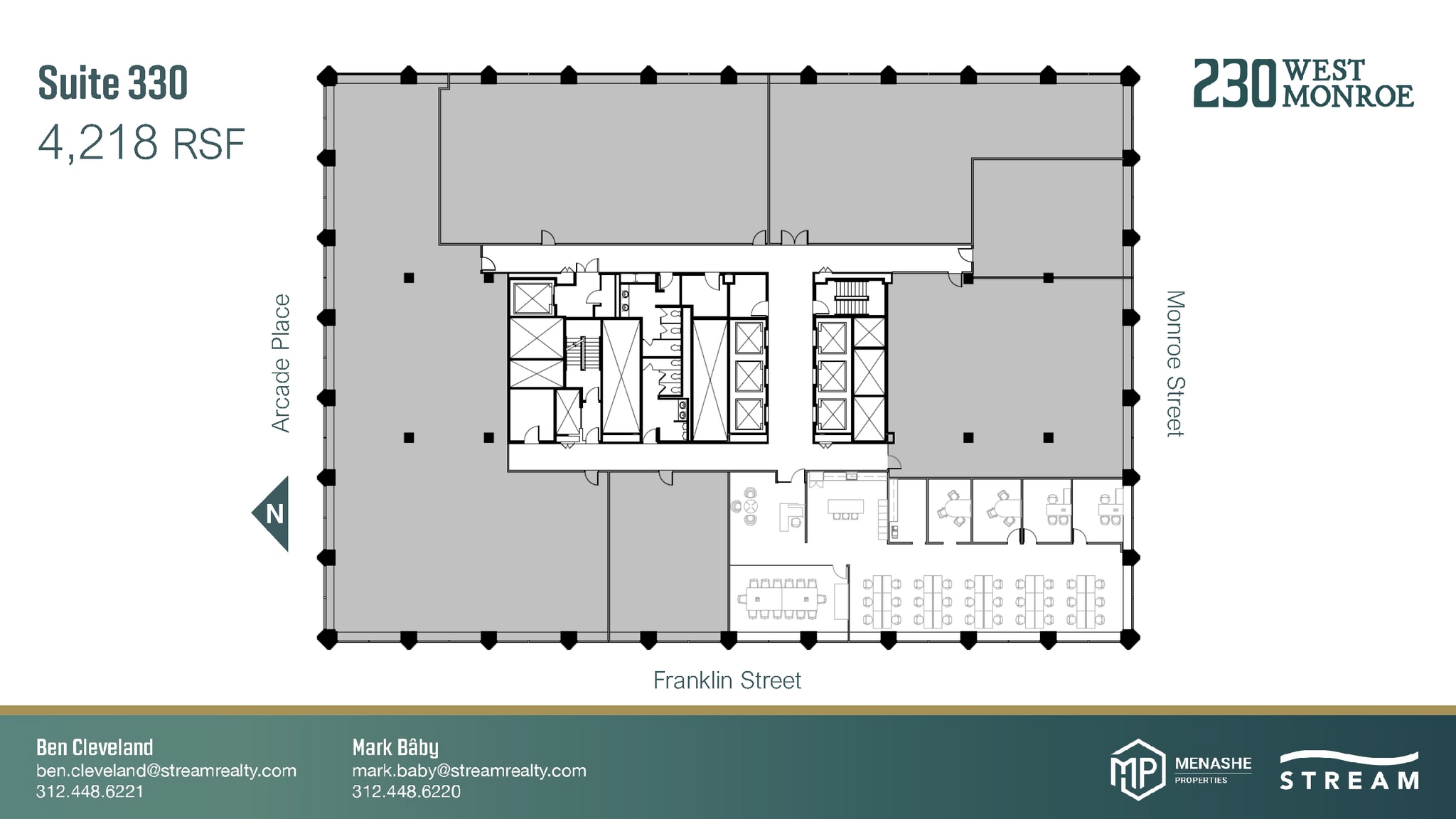 230 W Monroe St, Chicago, IL for lease Floor Plan- Image 1 of 1