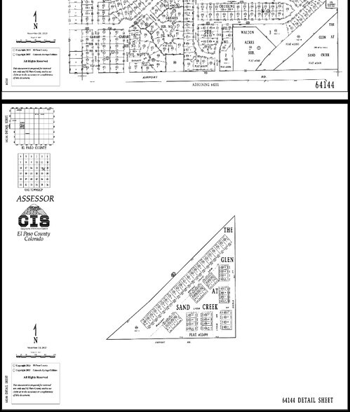 321 Bonnie Ct, Colorado Springs, CO à vendre - Plan cadastral - Image 3 de 4