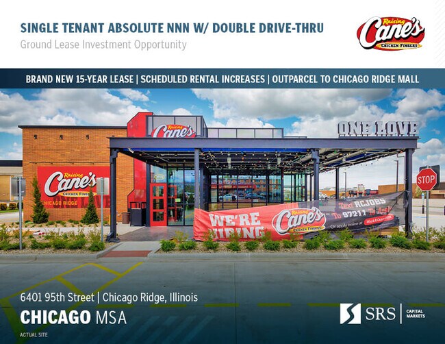 More details for 6401 95th St, Chicago Ridge, IL - Retail for Sale