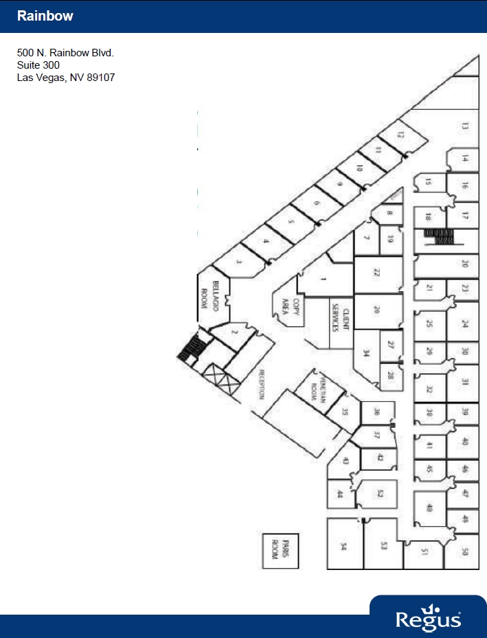 500 N Rainbow Blvd, Las Vegas, NV à louer Plan d  tage- Image 1 de 1