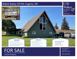 Plus de détails pour 85825 Bailey Hill Rd, Eugene, OR - Spécialité à vendre