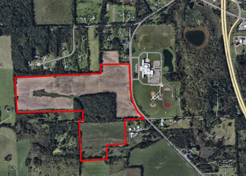 Whitmore Lake Rd & 5 Mile Rd, Whitmore Lake, MI à vendre - Photo principale - Image 1 de 1