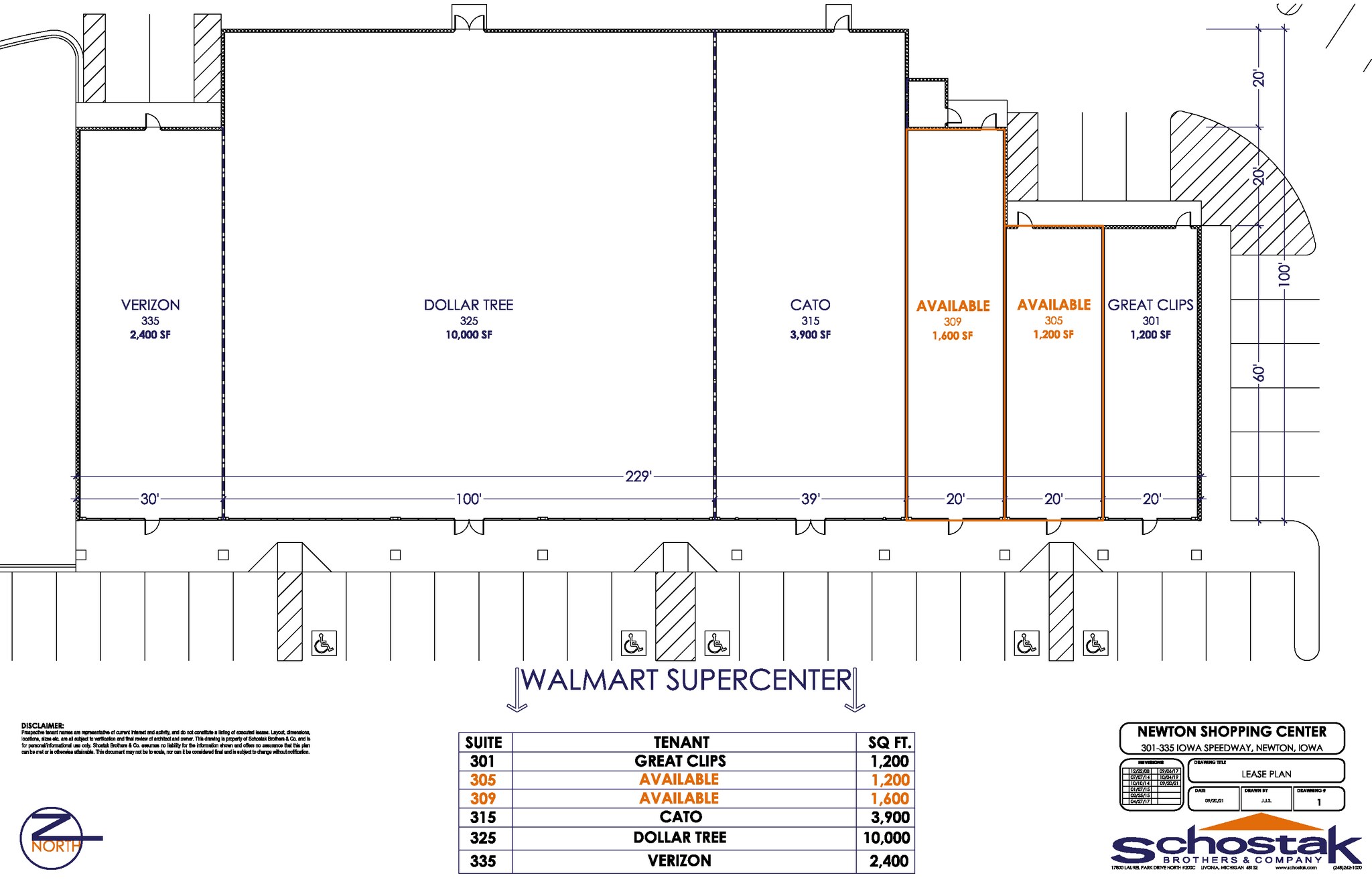 301-335 E 31st St S, Newton, IA for lease Floor Plan- Image 1 of 1