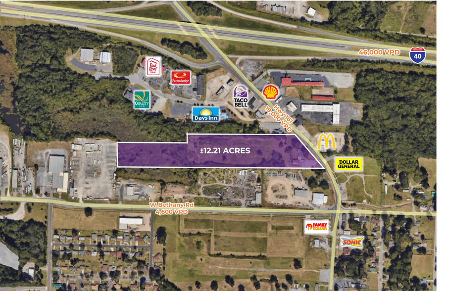 2401 Hwy 161 hwy, North Little Rock, AR à vendre - Photo principale - Image 1 de 2