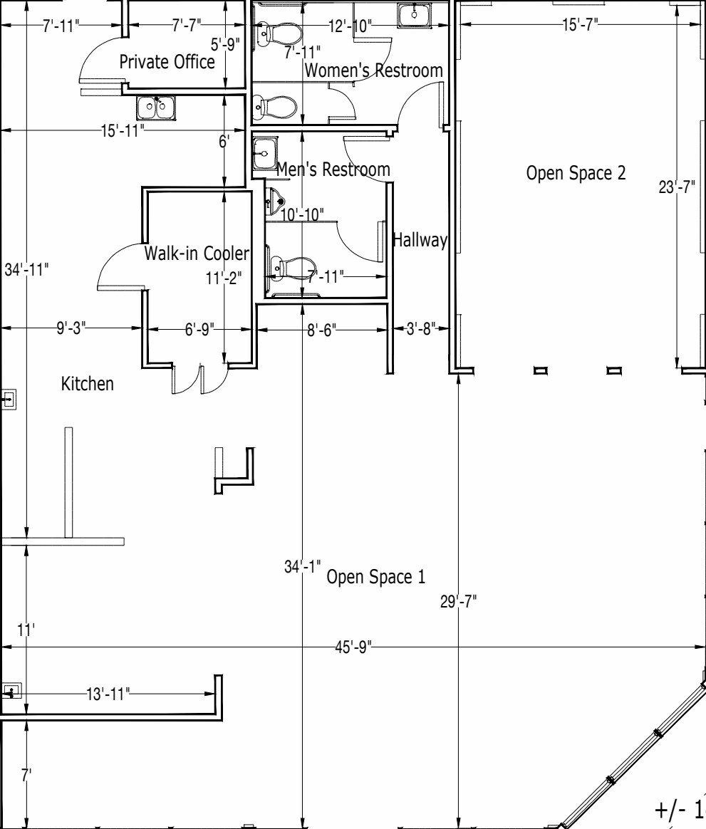 1407-2575 Fulton Rd, Santa Rosa, CA à louer Plan d’étage- Image 1 de 1