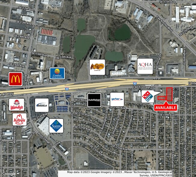 1707 Nelson & I-40 East, Amarillo, TX à vendre - Photo du bâtiment - Image 2 de 2