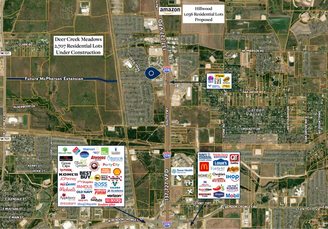 Plus de détails pour 10600-10700 South Fwy, Fort Worth, TX - Terrain à vendre