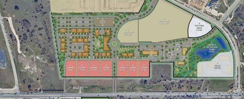 NW Corner of Ronald Reagan and Kauffman Loop, Georgetown, TX for lease - Building Photo - Image 1 of 1