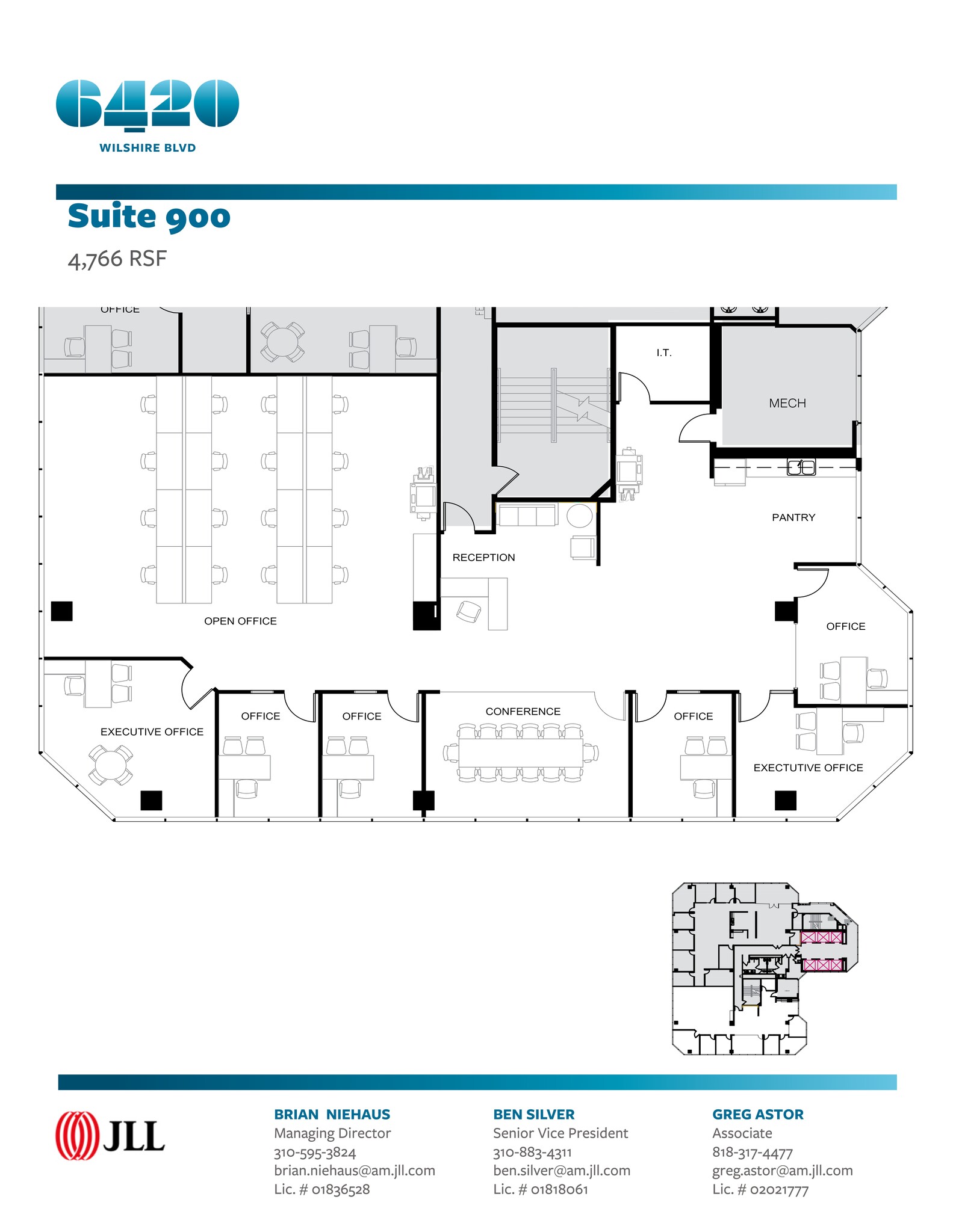 6420 Wilshire Blvd, Los Angeles, CA for lease Site Plan- Image 1 of 1