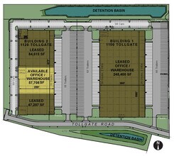 1120 Tollgate Rd, Elgin, IL for lease Site Plan- Image 2 of 2