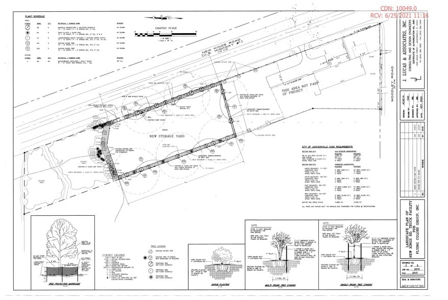12402 New Kings Rd, Jacksonville, FL for lease - Site Plan - Image 2 of 5