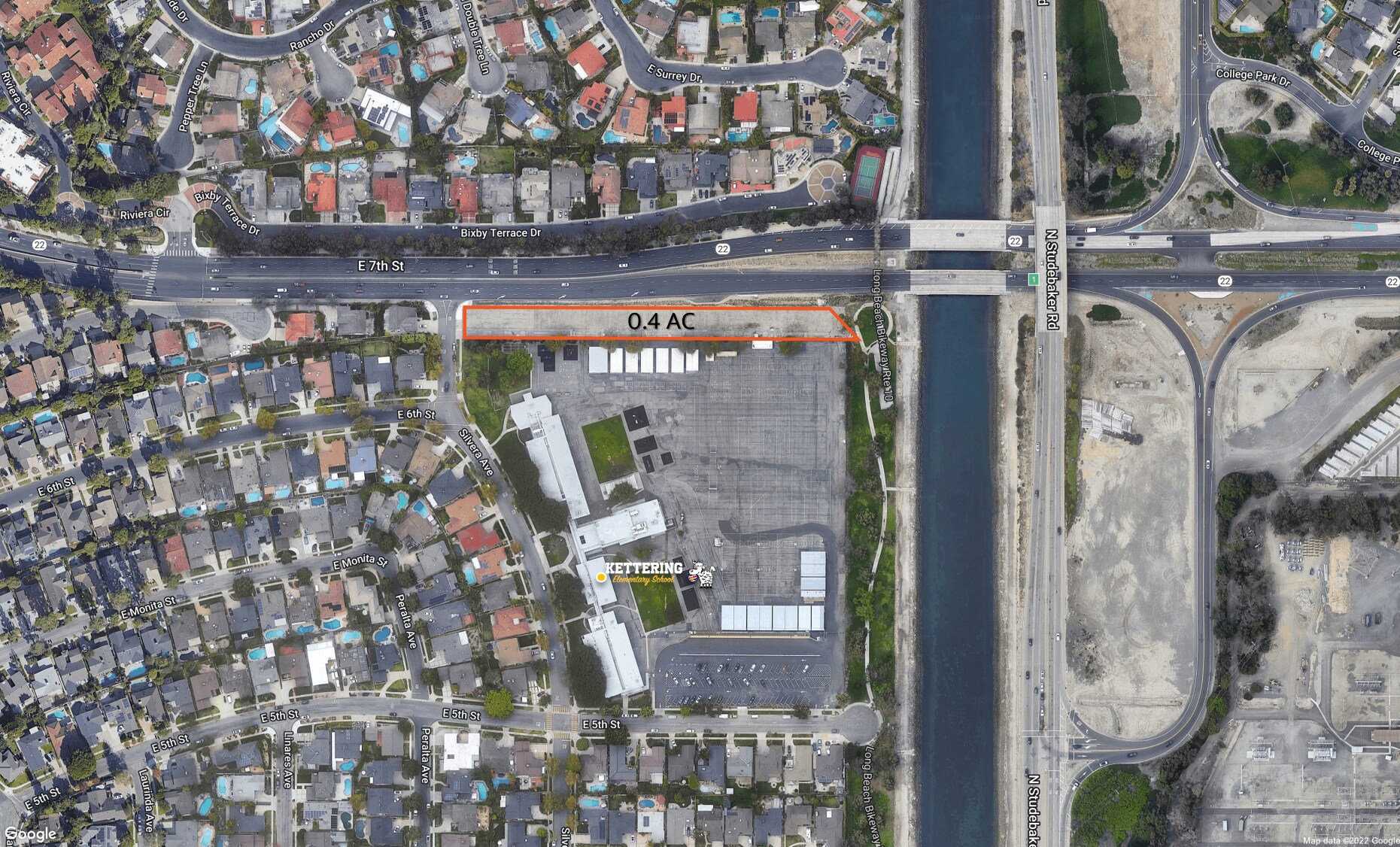 6400 E 7th St, Long Beach, CA for sale Aerial- Image 1 of 7