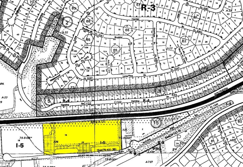 7701 Southern Dr, Springfield, VA for lease - Plat Map - Image 2 of 17