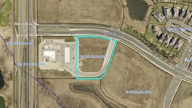 8607 5th St N, Lake Elmo, MN - AERIAL  map view