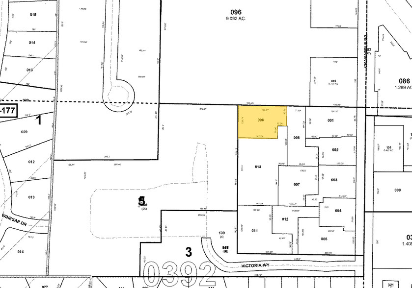 10896 Crabapple Rd, Roswell, GA à vendre - Plan cadastral - Image 1 de 1