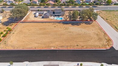 Bradshaw Cir, Moreno Valley, CA - Aérien Vue de la carte - Image1