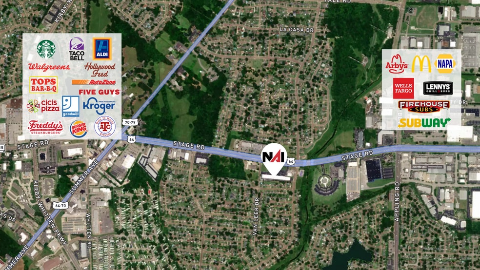 7161-7221 Highway 64, Memphis, TN for lease - Building Photo - Image 2 of 2