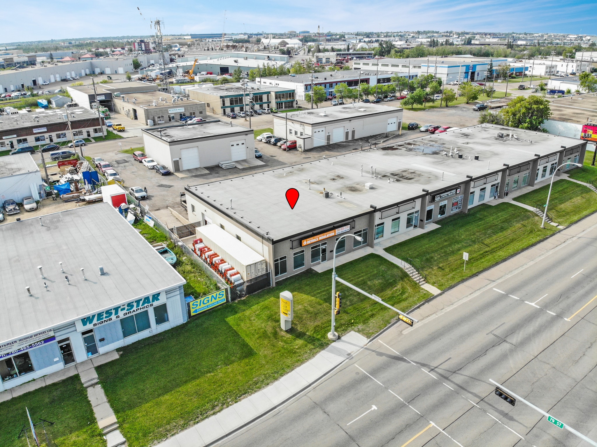 7903 Argyll Rd NW, Edmonton, AB for sale Aerial- Image 1 of 1