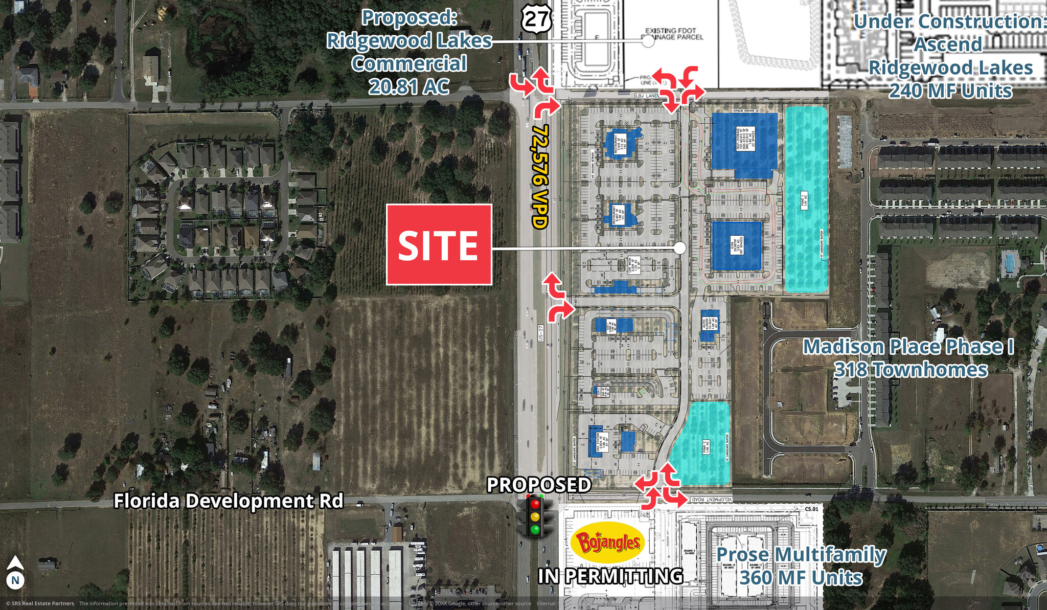 40101 US 27 hwy, Davenport, FL for lease Aerial- Image 1 of 2