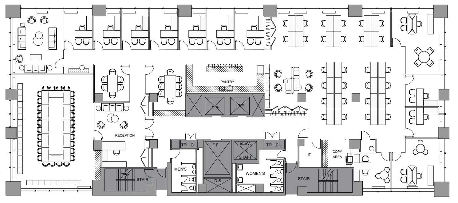 150 E 58th St, New York, NY for lease Floor Plan- Image 1 of 10