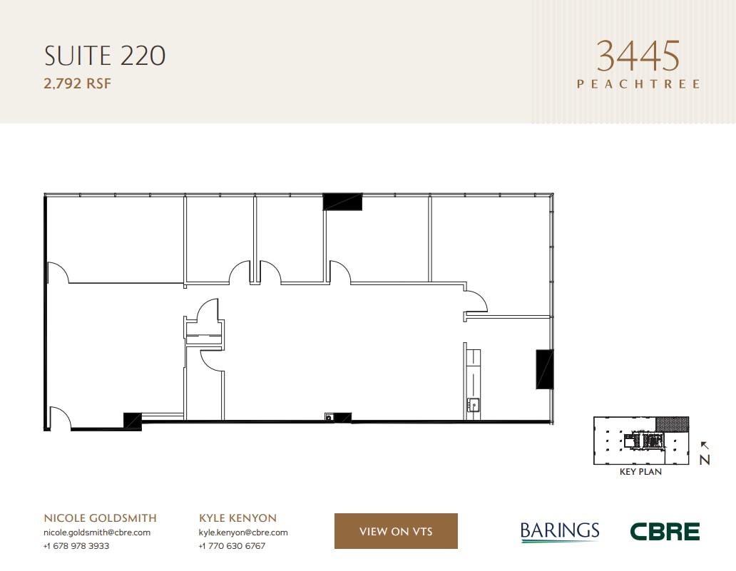 3445 Peachtree Rd NE, Atlanta, GA for lease Floor Plan- Image 1 of 1