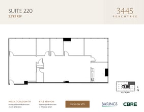 3445 Peachtree Rd NE, Atlanta, GA for lease Floor Plan- Image 1 of 1