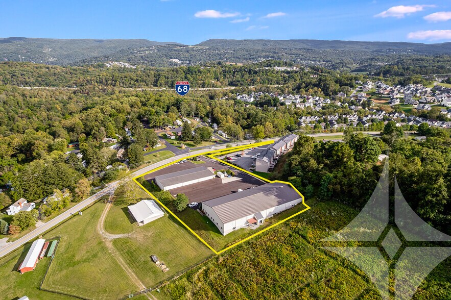 361 Canyon Rd, Morgantown, WV à vendre - Aérien - Image 2 de 3