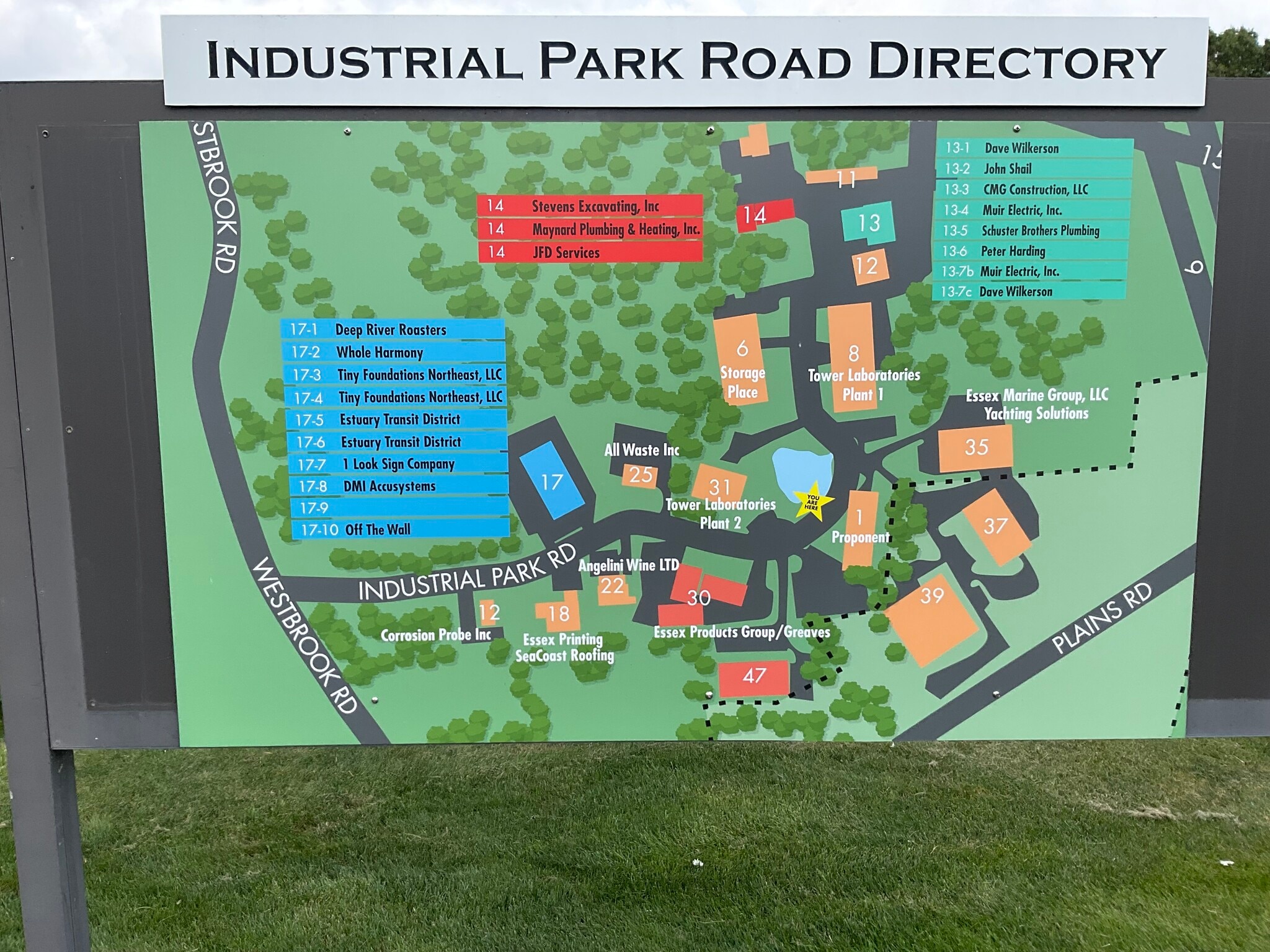 30 Industrial Park Rd, Centerbrook, CT à vendre Plan de site- Image 1 de 7