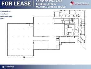 1480 Bells Ferry Rd, Marietta, GA for lease Floor Plan- Image 1 of 1