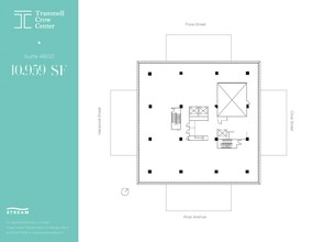 2001 Ross Ave, Dallas, TX à louer Plan d  tage- Image 1 de 1