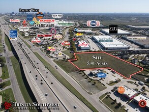 SWQ S.H. 121 & Plano Pky, Lewisville, TX - Aerial  map view - Image1