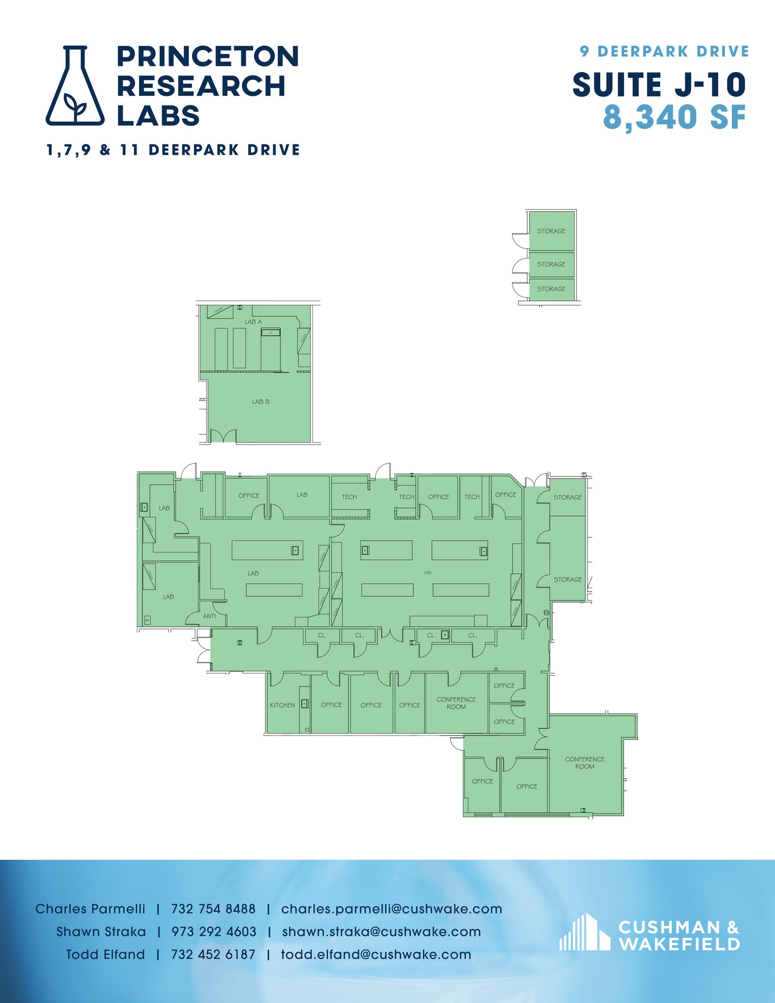 1 Deer Park Dr, Monmouth Junction, NJ for lease Floor Plan- Image 1 of 1