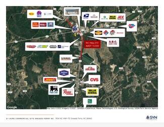 Plus de détails pour 1900 Hwy 172, Sneads Ferry, NC - Terrain à vendre