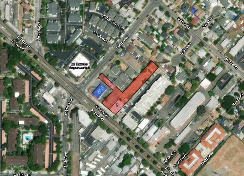 15910 - 15950 14th, San Leandro, CA for sale - Aerial - Image 1 of 22