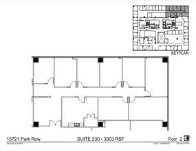 15721 Park Row, Houston, TX for lease Floor Plan- Image 1 of 1