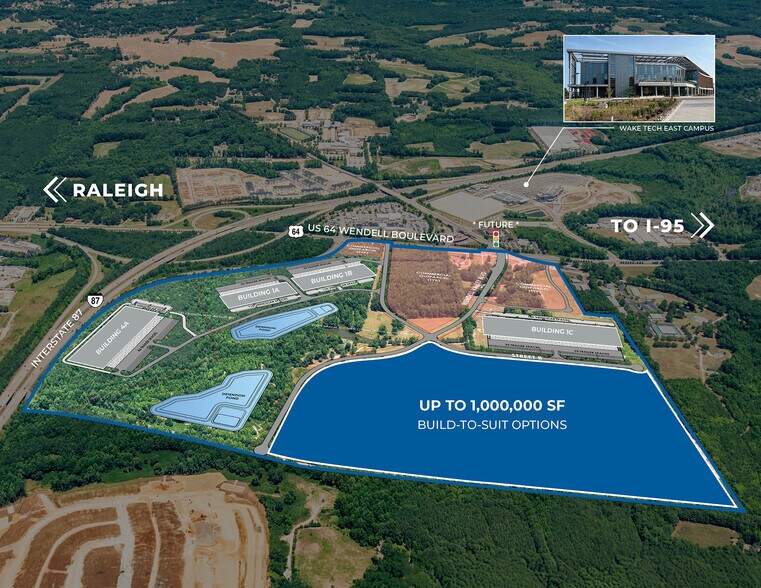 101 US 64 Hwy, Knightdale, NC à louer - Photo du bâtiment - Image 2 de 3