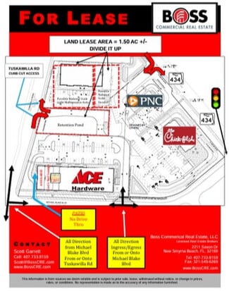 More details for Tuskawilla Rd, Winter Springs, FL - Land for Lease