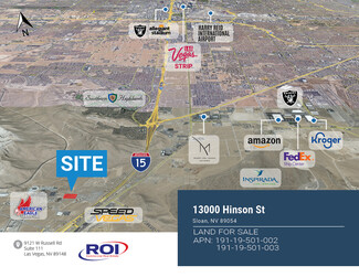 Plus de détails pour 13000 Hinson, Sloan, NV - Terrain à vendre