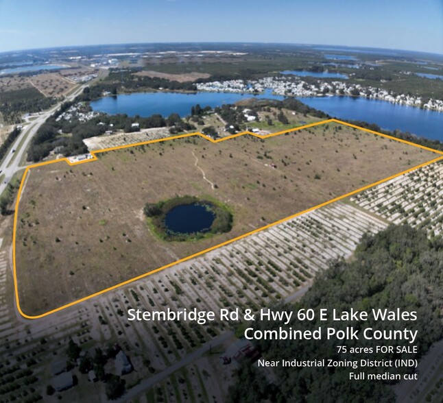 Stembridge Rd & Hwy 60 E Lakes Wales Rd, Lake Wales, FL for sale - Primary Photo - Image 1 of 6