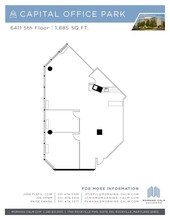 6411 Ivy Ln, Greenbelt, MD à louer Plan d’étage- Image 1 de 1