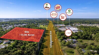 2901 Ridgewood Ave S, Edgewater, FL - Aérien  Vue de la carte - Image1