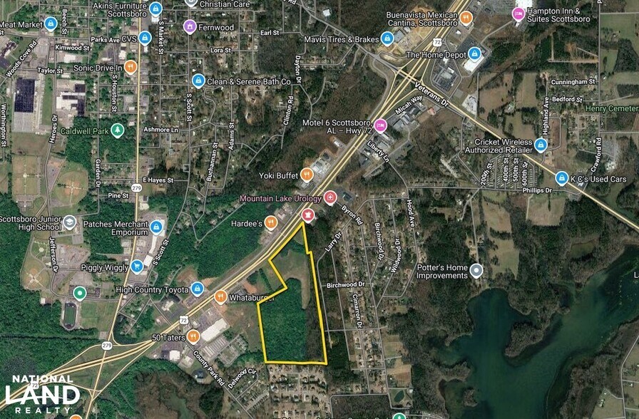 0 John T Reid Parkway, Scottsboro, AL à vendre - Aérien - Image 2 de 26