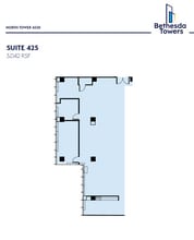 4340 East-West Hwy, Bethesda, MD for lease Floor Plan- Image 1 of 1