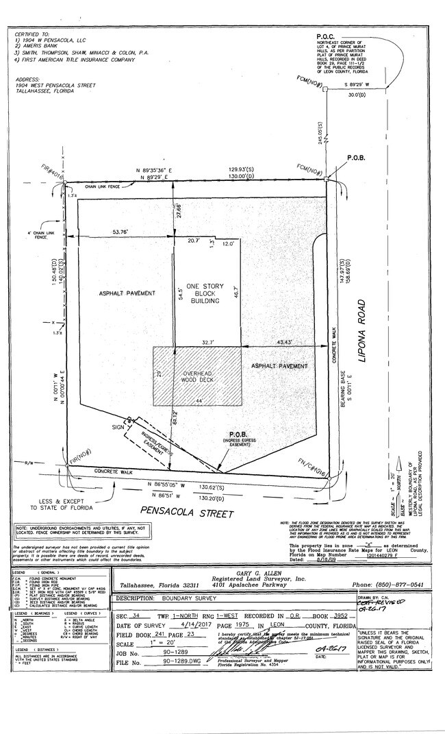 More details for 1904 W Pensacola St, Tallahassee, FL - Land for Lease