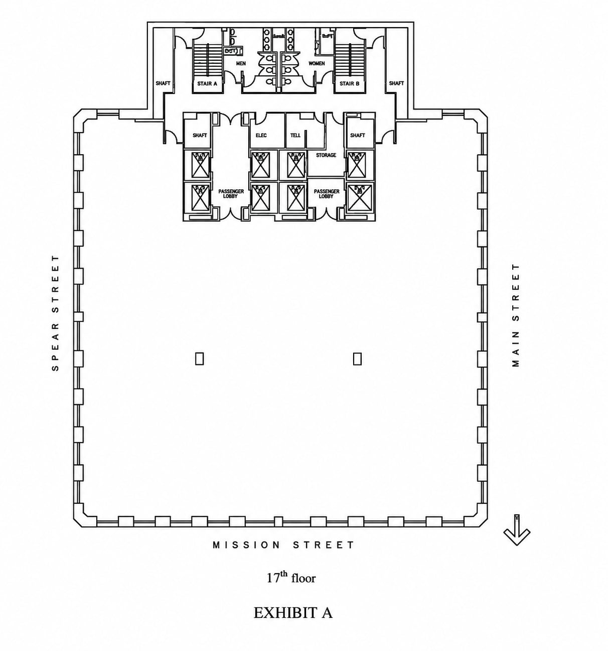 123 Mission St, San Francisco, CA for lease Floor Plan- Image 1 of 10