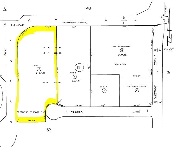 7125 Fenwick Ln, Westminster, CA à louer - Plan cadastral - Image 2 de 4