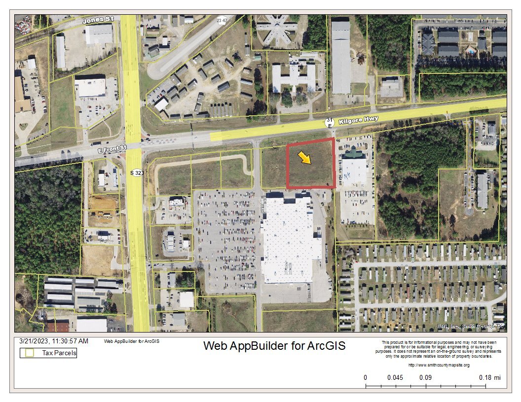 2879 State Highway 31, Tyler, TX à vendre Plan de site- Image 1 de 4